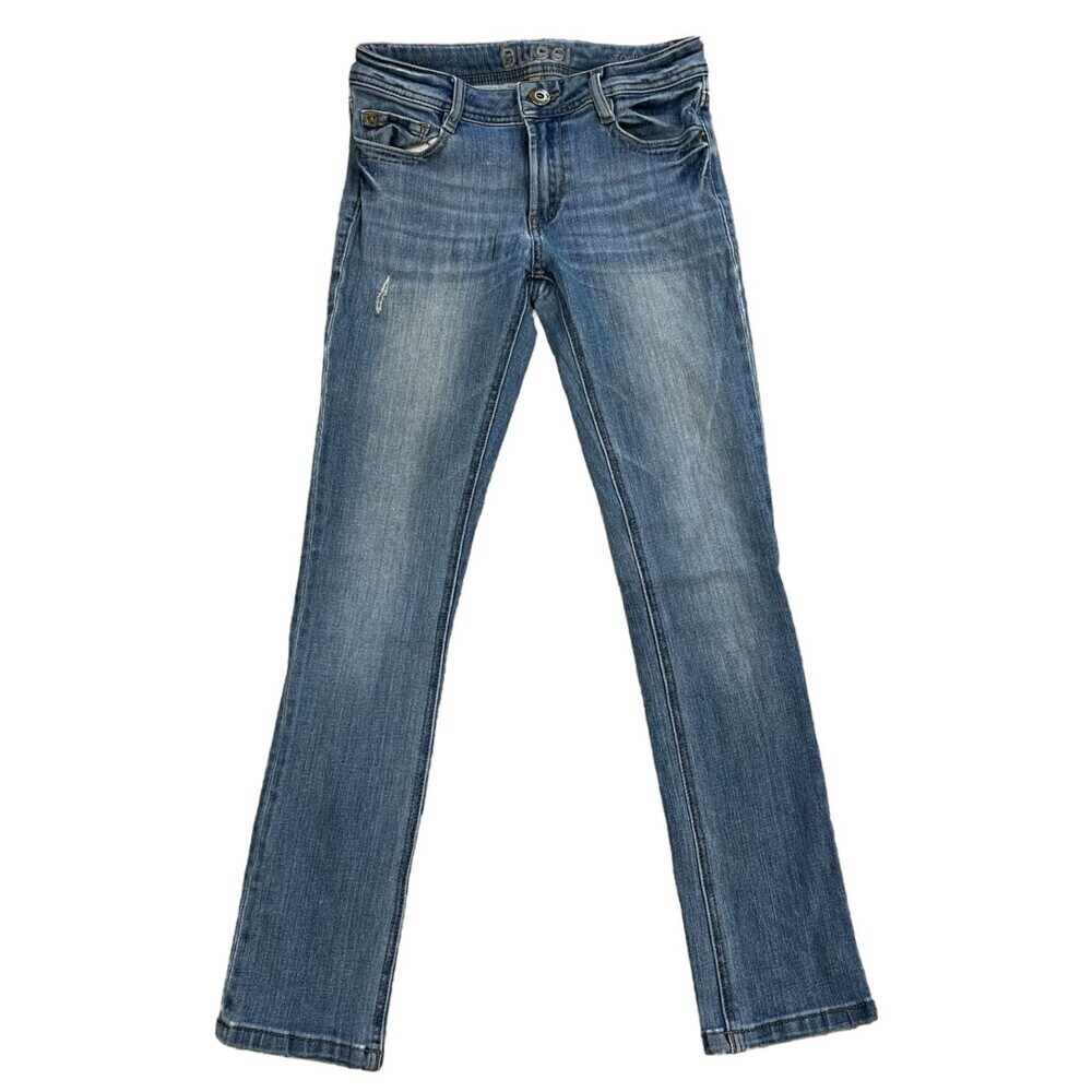 DL1961 Medium Wash Toni High Rise Cropped Jeans 24